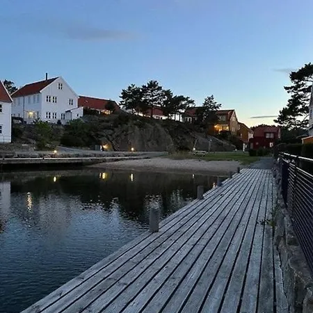 Seaside On Furuholmen Near Lindesnes Lonestranda